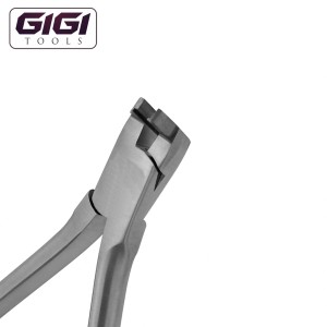 Cut & Hold Distal End Cutter, Long Handle, Slim, Lap-Joint Style