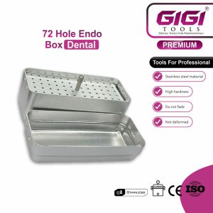 72-Hole Stainless Steel Endo Box - Image 3