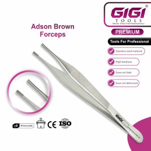 Surgical Adson Forceps & Tissue Tweezers 3-Piece Set - Image 4