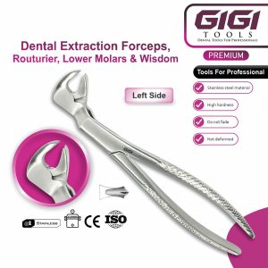 Adult Lower Root Extraction Forceps English Pattern Fig. 33A - Image 5