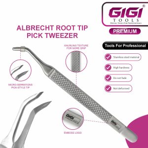 Albrecht Root Tip Pick Tweezers (Surgical Fragment Extraction Forceps) - Image 5
