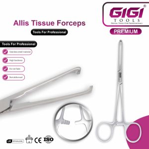 Allis Surgical Tissue Grasping Forceps - Image 4