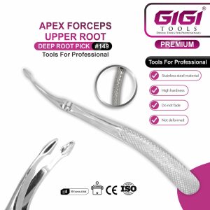 Apex Upper Root Deep Root Pick Forceps #149 - Image 3