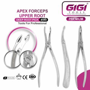 Apex Upper Root Deep Root Pick Forceps #149 - Image 4