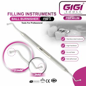 Ball Burnishers Filling Instruments 3-Piece Set - Image 6