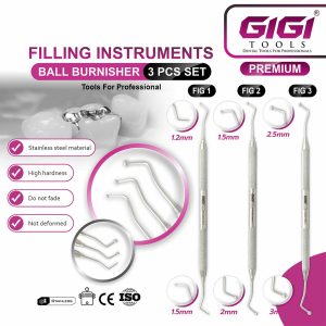 Ball Burnishers Filling Instruments 3-Piece Set - Image 3