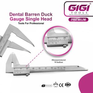 Dental Barren Duck Gauge Single Head - Image 3
