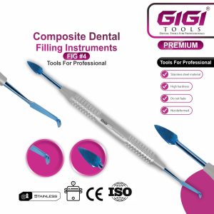 Dental Composite Instrument Set 5-Piece set Blue finish - Image 4