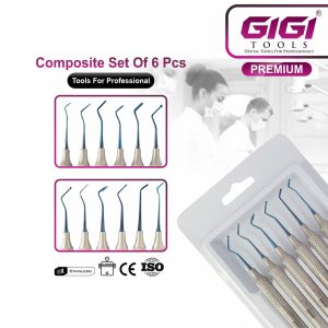 Dental Composite Instruments 6-Piece Set - Image 3