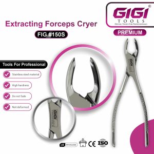Dental Extracting Forceps Fig. 150 & 150S (Cryer) for Upper Anterior Teeth & Premolars - Image 6