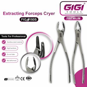 Dental Extracting Forceps Fig. 150 & 150S (Cryer) for Upper Anterior Teeth & Premolars - Image 7