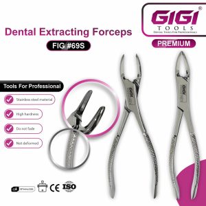 Dental Extracting Forceps Fig. 69 & 69S for Tomes Roots and Fragments - Image 5