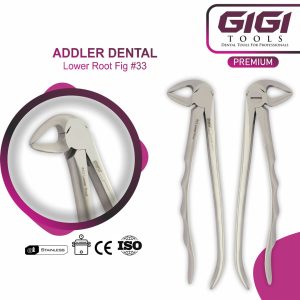 Addler 10-Piece Dental Extraction Forceps Kit (Ergonomic Wave Handle Design) - Image 5