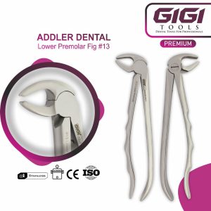 Addler 10-Piece Dental Extraction Forceps Kit (Ergonomic Wave Handle Design) - Image 4