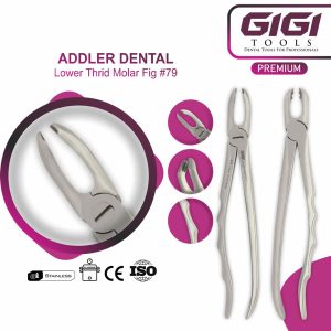 Addler 10-Piece Dental Extraction Forceps Kit (Ergonomic Wave Handle Design) - Image 6
