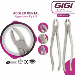 Addler 10-Piece Dental Extraction Forceps Kit (Ergonomic Wave Handle Design) - Image 8