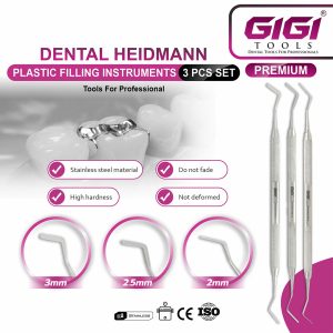 Dental Heidemann Separating & Filling Instruments 3-Piece Set - Image 5