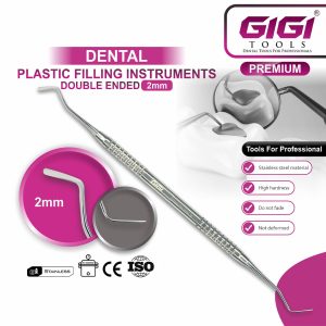 Dental Plastic Filling Instruments 3-Piece Set - Image 3