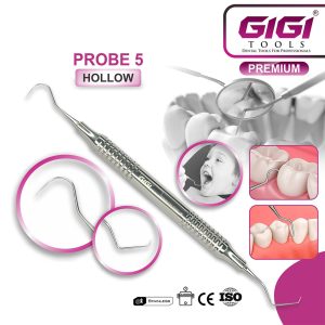 Dental Probe #5 Hollow Handle - Image 4