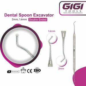 Double-Ended Dental Spoon Excavators - Image 4