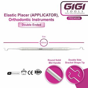 Double-Ended Orthodontic Elastic Placer (Applicator) - Image 3
