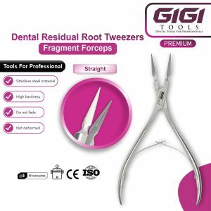 Dental Residual Root Tweezers & Fragment Forceps 3-Piece Set - Image 5