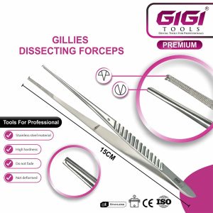 Gillies Dissecting Forceps - Image 4