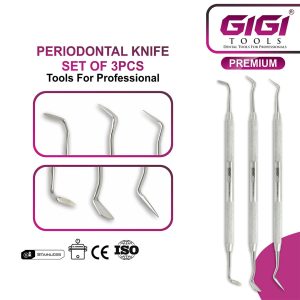 Periodontal Knife (3-Piece Set) - Image 5