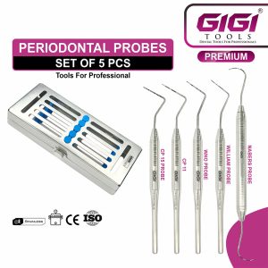 Periodontal Probes (5-Piece Set) - Image 1