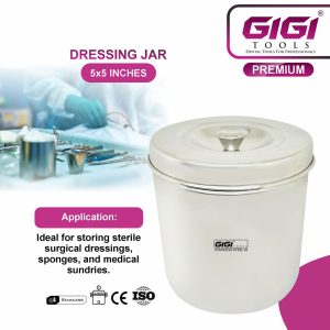 Stainless Steel Dressing Jar - Image 5
