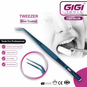 Blue Coated Tweezers - Image 3
